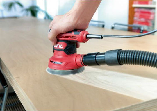 Skil 7471 AA Electric Eccentric Sander 125mm Electric 300W with Speed Control and with Suction System SR1E7471AA