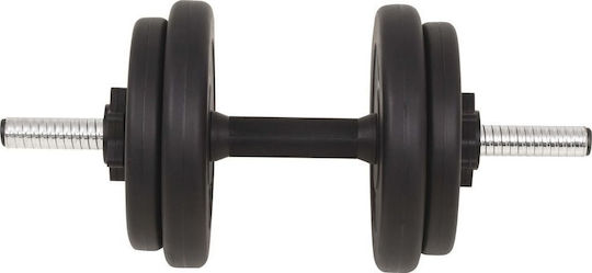 vidaXL Αλτήρες Σετ με Μπάρα Συνολικού Βάρους 30kg