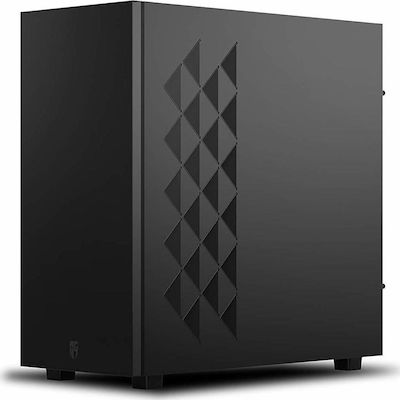Deepcool Macube 550 Gaming Midi Tower Κουτί Υπολογιστή με Πλαϊνό Παράθυρο Μαύρο