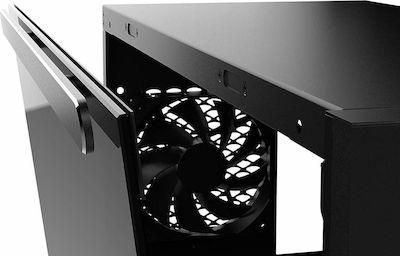 Deepcool Macube 550 Gaming Midi Tower Κουτί Υπολογιστή με Πλαϊνό Παράθυρο Μαύρο