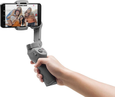 DJI Osmo Mobile 3 Gimbal Κινητού με Σταθεροποιητή 3 Αξόνων και 15 ώρες λειτουργίας Ασημί