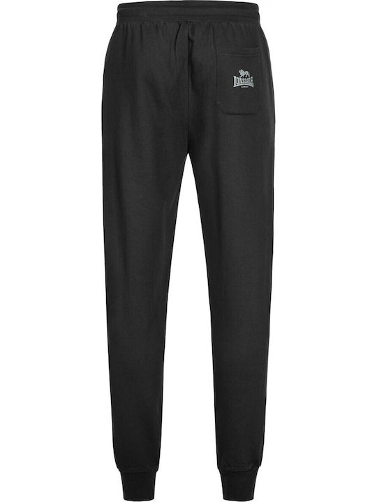Wellingham Sweatpants with Elastic Black