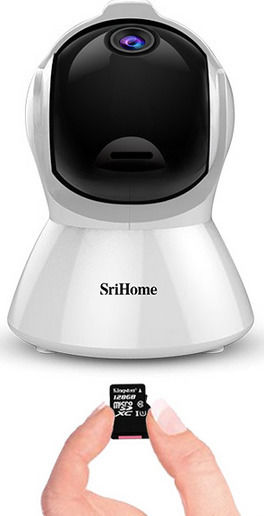 Sricam SH025 IP Überwachungskamera Wi-Fi Full HD 1080p mit Zwei-Wege-Kommunikation