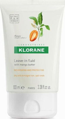 Klorane Leave-in Cream With Mango Butter Leave In Conditioner Volume 125gr 125ml