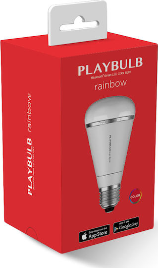 Mipow Smart Lampen Playbulb Rainbow LED 10W für Fassung E27 RGBW 280lm 3Stück