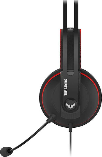 Asus TUF Gaming H7 Core Over Ear Gaming Headset with Connection 3.5mm Red