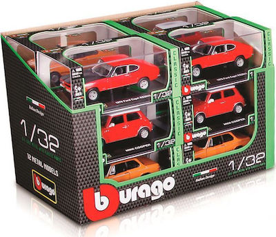 Bburago Street Classics Auto 1:32 für 3++ Jahre (Verschiedene Designs) 1Stück 43210/Assortment