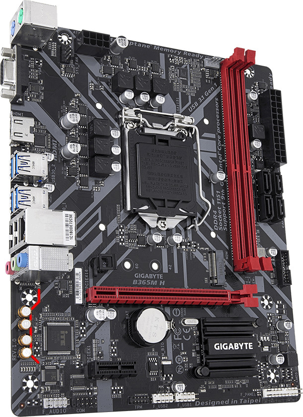 Gigabyte b365m h обзор