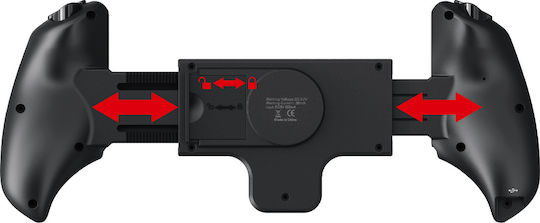 iPega 9023s Ασύρματο Gamepad για Android / PC Μαύρο