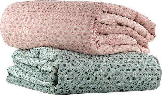 Nef-Nef Homeware Cendra Κουβερλί Υπέρδιπλο από Πολυεστέρα Aqua 230x240cm