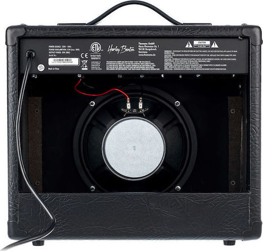 Harley Benton HB-20R Combo Ενισχυτής Ηλεκτρικής Κιθάρας 1 x 8" 20W Μαύρος