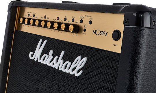 Marshall MG50GFX Combo Ενισχυτής Ηλεκτρικής Κιθάρας 1 x 12" 50W Μαύρος