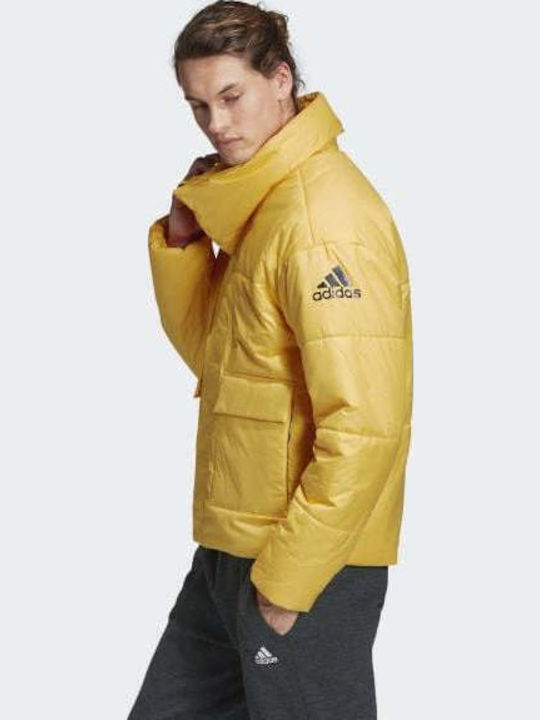 adidas Big Baffle Jacket Puffer Yellow