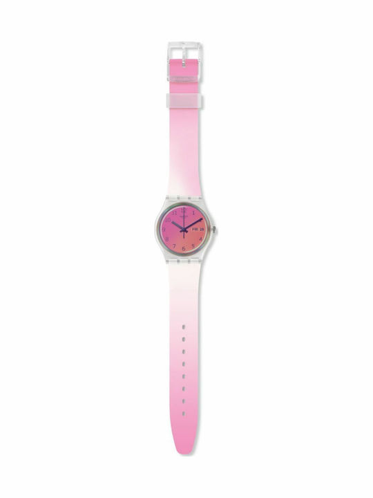 Swatch Ultrafushia Three Hands