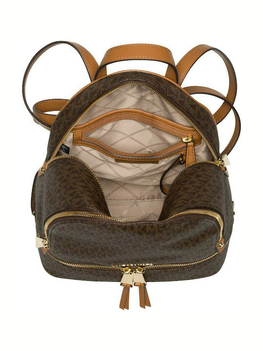 Rhea Leather Women's Bag Backpack Brown