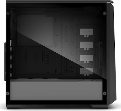 Phanteks Eclipse P400S Tempered Glass Gaming Midi Tower Κουτί Υπολογιστή με Πλαϊνό Παράθυρο και RGB Φωτισμό Black/White