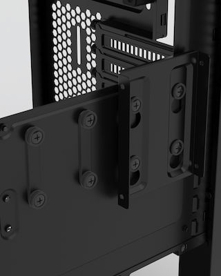 Phanteks Enthoo Pro M Tempered Glass Turnul Midi Cutie de calculator cu fereastră laterală Negru