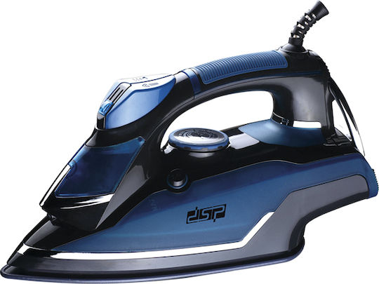 DSP KD-1001 Steam Iron 2000W with Continuous Steam Supply 20g/min Blue