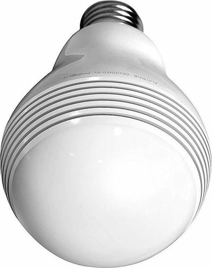 Mipow Playbulb Lite Bluetooth Speaker Smart LED-Lampe 3W für Fassung E27 Warmes Weiß 190lm