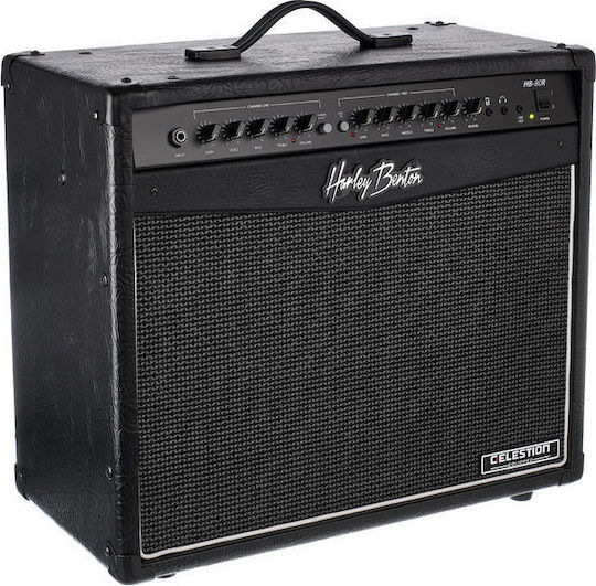 Harley Benton HB-80R Combo Verstärker für E-Gitarre 1 x 12" 80W Schwarz