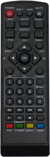 MegaSound HD-500 Ψηφιακός Δέκτης Mpeg-4 HD (720p) Συνδέσεις SCART / HDMI
