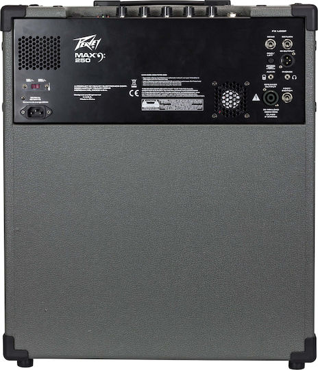 Peavey Max 250 Combo Amplifier for Electric Bass 1 x 15" 250W Black