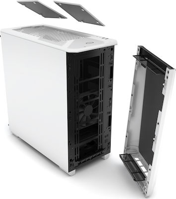 Phanteks Eclipse P400S Gaming Midi Tower Κουτί Υπολογιστή με RGB Φωτισμό Λευκό