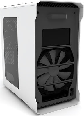 Phanteks Enthoo Evolv mATX Midi Tower Κουτί Υπολογιστή με Πλαϊνό Παράθυρο Λευκό