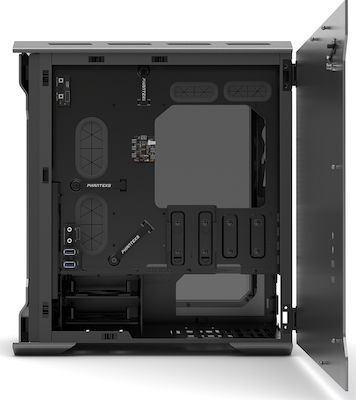 Phanteks Enthoo Evolv mATX Turnul Midi Cutie de calculator cu fereastră laterală Gri