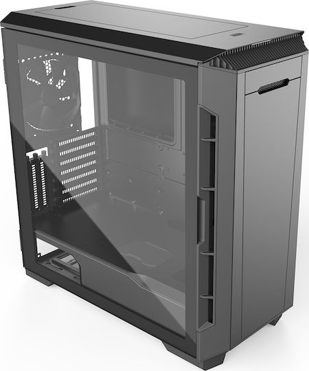 Phanteks Eclipse P600S Gaming Midi Tower Κουτί Υπολογιστή με Πλαϊνό Παράθυρο Μαύρο