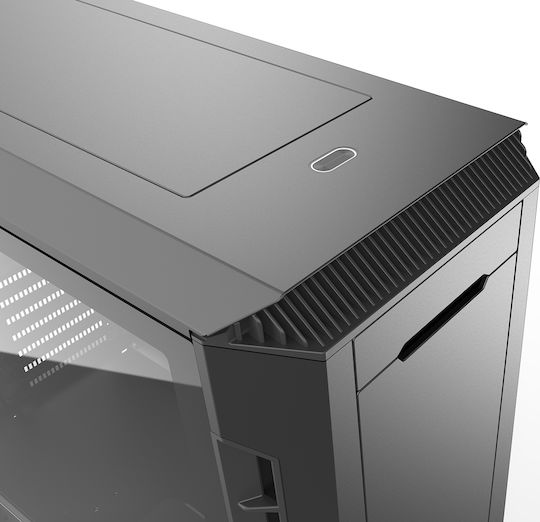 Phanteks Eclipse P600S Gaming Midi Tower Κουτί Υπολογιστή με Πλαϊνό Παράθυρο Μαύρο