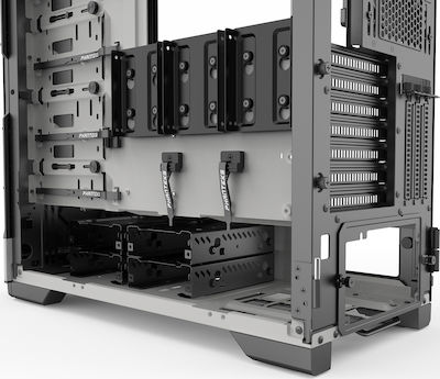 Phanteks Eclipse P600S Gaming Midi Tower Κουτί Υπολογιστή με Πλαϊνό Παράθυρο Λευκό