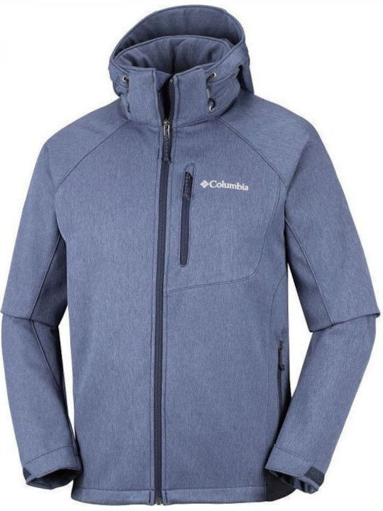 Cascade Ridge II Winter Jacke Softshell Wasserdicht und Winddicht Marineblau