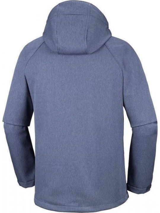 Cascade Ridge II Winter Jacke Softshell Wasserdicht und Winddicht Marineblau