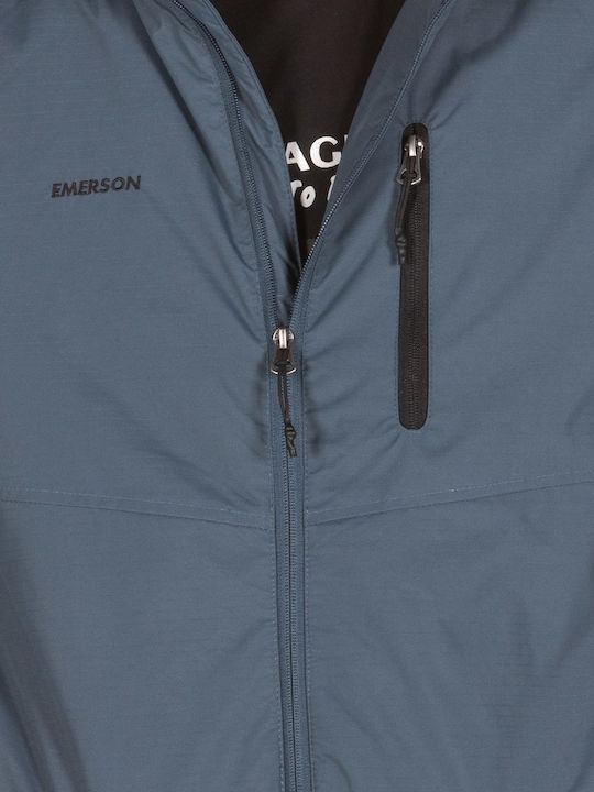 Winter Jacke Bomber Wasserdicht und Winddicht Marineblau