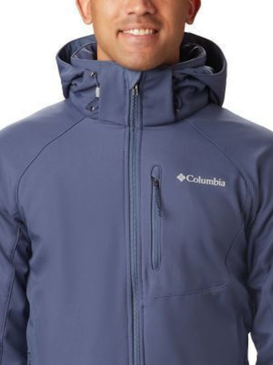Cascade Ridge II Winter Jacke Softshell Wasserdicht und Winddicht Marineblau