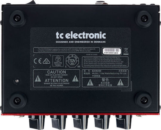 TC Electronic BAM200 Kopf für E-Bass 200W Schwarz