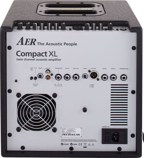 Aer Compact XL Combo Ενισχυτής Ακουστικών Οργάνων 1 x 8" 200W Μαύρος