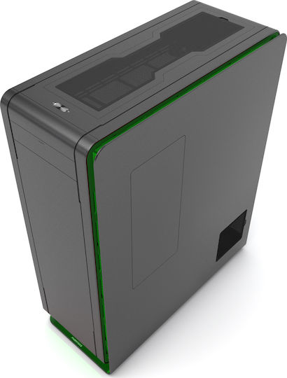 Phanteks Enthoo Elite Gaming Full Tower Κουτί Υπολογιστή με Πλαϊνό Παράθυρο και RGB Φωτισμό Μαύρο