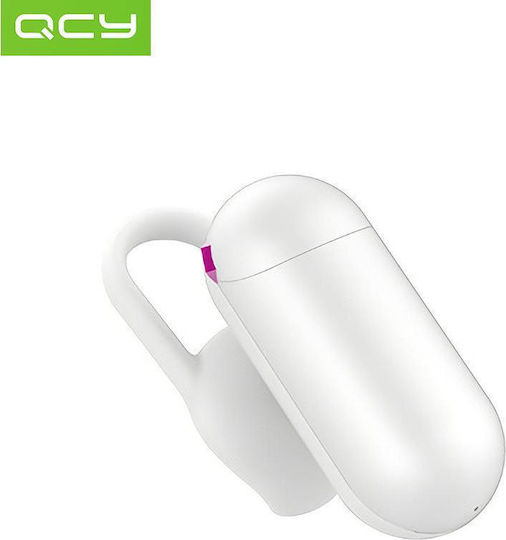 QCY Q12 Earbud Bluetooth Handsfree Ακουστικό Λευκό