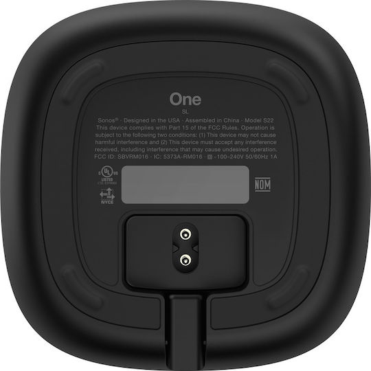 Sonos One SL Aktiver Lautsprecher 2 Anzahl von Fahrern (Stück) Schwarz