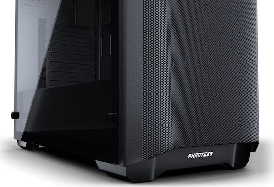 Phanteks Eclipse P400A Gaming Midi Tower Computer Case with Window Panel and RGB Lighting Digital Black