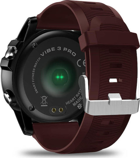 Zeblaze Vibe 3 Pro Smartwatch with Heart Rate Monitor (Black)