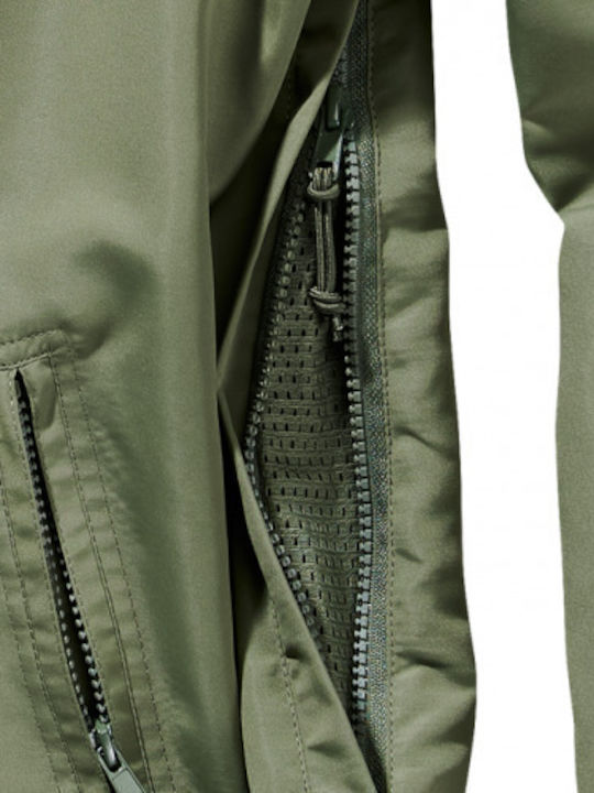 Summer Jacke Wasserdicht und Winddicht Khaki