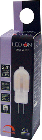 Wellmax Becuri LED pentru Soclu G4 Alb natural 220lm Reglabil în intensitate 1buc