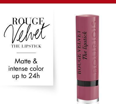 Bourjois Κλασικό Κραγιόν Velvet 19 Place Des Roses 2.4gr