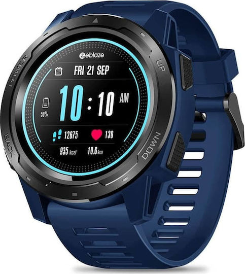 Zeblaze VIBE 5 Smartwatch με Παλμογράφο (Μαύρο)