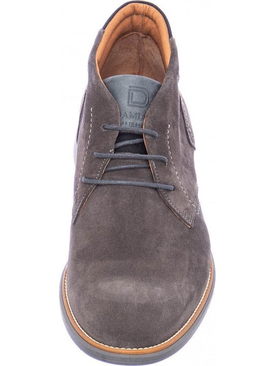 Wildleder Gray Herrenstiefel