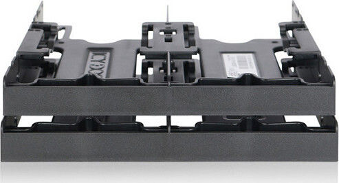 Icy Dock Flex-Fit Quattro Quattro 4x 2,5-Zoll-HDD/SSD-Halterung für externen 5,25-Zoll-Schacht Schwarz (MB344SP)