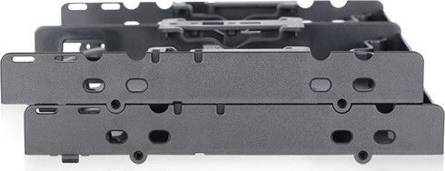 Icy Dock Flex-Fit Quattro Quattro 4x 2,5-Zoll-HDD/SSD-Halterung für externen 5,25-Zoll-Schacht Schwarz (MB344SP)